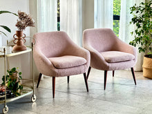 Load image into Gallery viewer, Pair Of Mid-Century Occasional Chairs