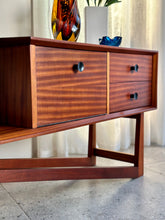 Load image into Gallery viewer, Vintage 60’s Angular Dresser & Stool