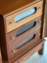 Load image into Gallery viewer, Pair of Mid-Century Twin Door Wardrobes