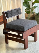 Load image into Gallery viewer, Retro Imbuia Dresser & Stool