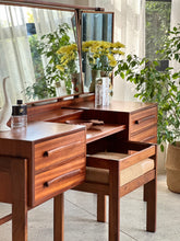 Load image into Gallery viewer, Torrente Dresser With Mirror & Stool