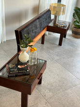 Load image into Gallery viewer, Retro Imbuia Queen Size Headboard