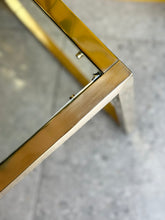 Load image into Gallery viewer, Mid-Century Brass & Glass Coffee Table