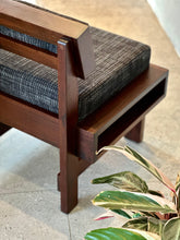 Load image into Gallery viewer, Retro Imbuia Dresser & Stool