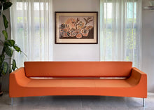Load image into Gallery viewer, Italian, Duilio Forte for Antidiva "Mr Nilsson" Orange Sofabed