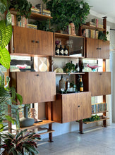 Load image into Gallery viewer, Mid-Century Modular Shelving Unit