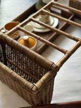 Load image into Gallery viewer, Rattan Breakfast Tray