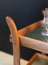 Load image into Gallery viewer, Mid-Century Drinks Cart