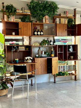 Load image into Gallery viewer, Mid-Century Modular Shelving Unit