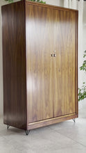 Load and play video in Gallery viewer, Rhodesian Teak Cupboard / Wardrobe