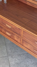 Load and play video in Gallery viewer, Walnut Dressing Table with Stool