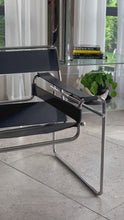 Load and play video in Gallery viewer, Pair of Black Wassily Chairs