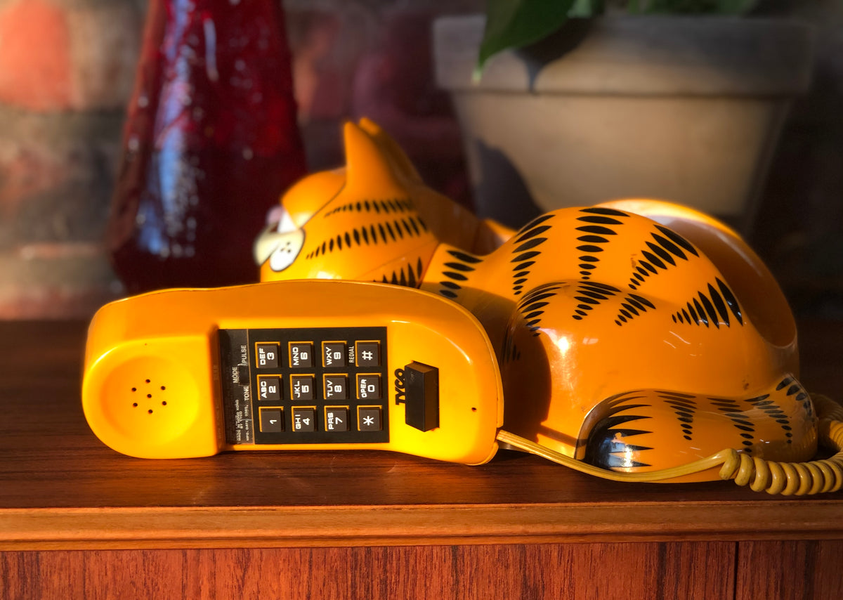 Vintage 1979-1981 Garfield Phone Tyco Telephone Corded – RE-TREND