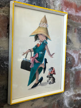 Load image into Gallery viewer, Framed constanza girl print