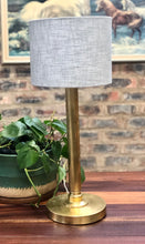 Load image into Gallery viewer, Brass table lamp