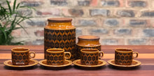 Load image into Gallery viewer, 10 piece retro Hornsea coffee set