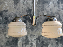 Load image into Gallery viewer, Ceiling Pendant With Pink Glass