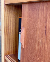 Load image into Gallery viewer, 60's "Gibbs" teak bookcase/ drinks cabinet