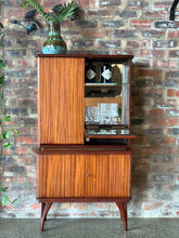 Load image into Gallery viewer, Mid-Century Flip Open Drinks Cabinet