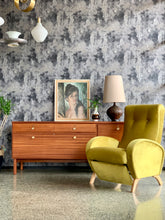 Load image into Gallery viewer, Mid-Century futuristic shape reclining chair