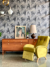 Load image into Gallery viewer, Mid-Century futuristic shape reclining chair