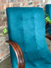 Load image into Gallery viewer, Pair of 'Banana' style rocking chairs