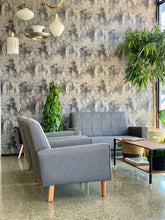 Load image into Gallery viewer, Pair of retro occasional chairs
