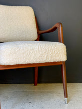 Load image into Gallery viewer, Mid-Century Pair Of Mahogany Armchairs