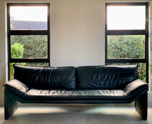 Load image into Gallery viewer, Post Modern Leather Couch / De Sede Style