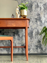 Load image into Gallery viewer, Mid-Century Dressing Table & Stool