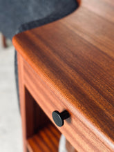 Load image into Gallery viewer, Mid-Century DS Vorster Headboard with Upholstered Back /Headrest