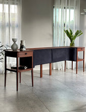 Load image into Gallery viewer, Mid-Century DS Vorster Headboard with Upholstered Back /Headrest