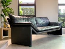 Load image into Gallery viewer, Post Modern Leather Couch / De Sede Style
