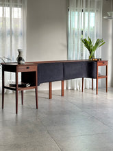 Load image into Gallery viewer, Mid-Century DS Vorster Headboard with Upholstered Back /Headrest