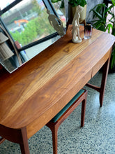 Load image into Gallery viewer, Mid-Century Dressing Table & Stool