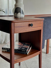 Load image into Gallery viewer, Mid-Century DS Vorster Headboard with Upholstered Back /Headrest