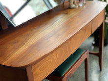 Load image into Gallery viewer, Mid-Century Dressing Table & Stool