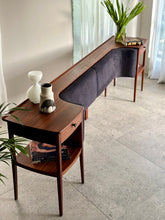 Load image into Gallery viewer, Mid-Century DS Vorster Headboard with Upholstered Back /Headrest