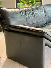 Load image into Gallery viewer, Post Modern Leather Couch / De Sede Style