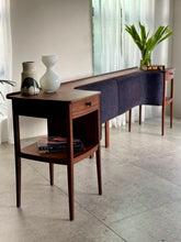 Load image into Gallery viewer, Mid-Century DS Vorster Headboard with Upholstered Back /Headrest