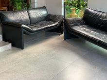 Load image into Gallery viewer, Post Modern Leather Couch / De Sede Style