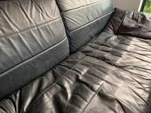 Load image into Gallery viewer, Post Modern Leather Couch / De Sede Style