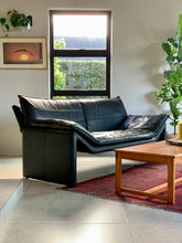 Load image into Gallery viewer, Post Modern Leather Couch / De Sede Style