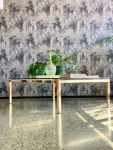 Load image into Gallery viewer, Rectangle brass & glass coffee table
