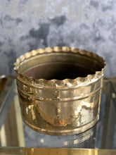 Load image into Gallery viewer, Vintage Brass Planters