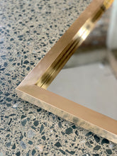 Load image into Gallery viewer, Vintage solid Brass mirror