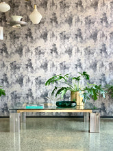 Load image into Gallery viewer, Mid-Century Chrome & Brass Coffee Table