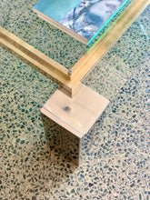 Load image into Gallery viewer, Mid-Century Chrome & Brass Coffee Table