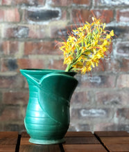 Load image into Gallery viewer, Green Lucia ware vase