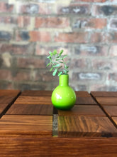 Load image into Gallery viewer, Retro green balloon vase